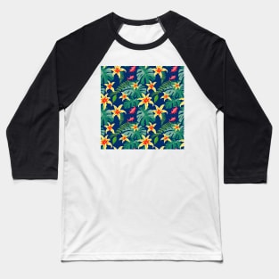 Marine Wonders: Sea Stars & Fish Baseball T-Shirt